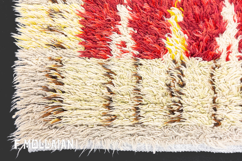 Vintage Swedish Rya Rug n°:47006272